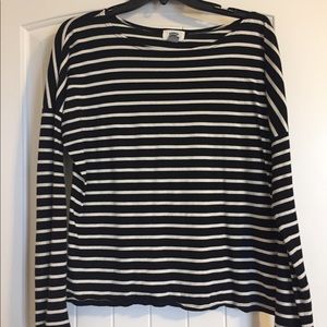 Black and White striped shirt
